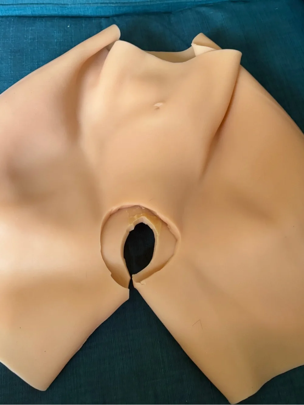 Silicone Nude-Colored Fashion Accessory fake butt